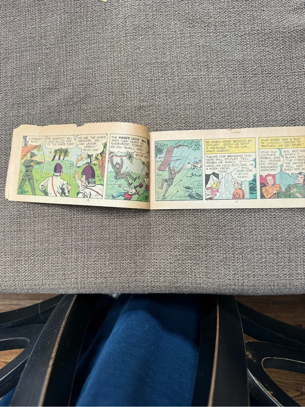 Strange Tales of Robin Hood Vintage Promo- Green, Yellow, Red